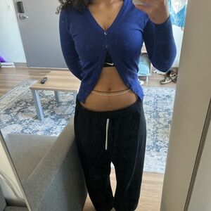 A Cotton On Cobalt Blue Button Up Cardigan